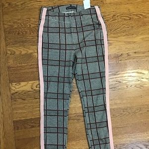 Plaid academia style Abercrombie and Fitch pants